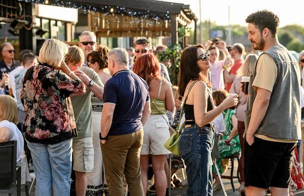People enjoying Penwortham Live 2024