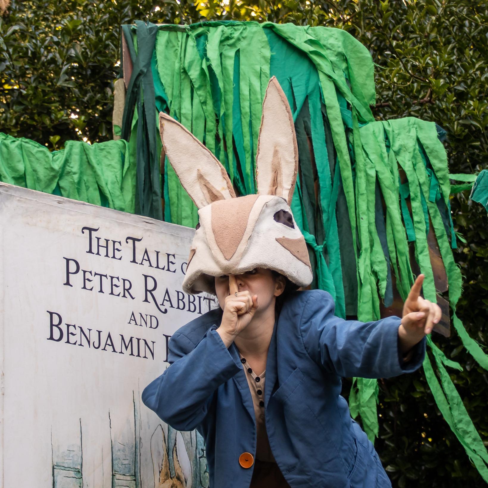 Quantum Theatre performing The Tale of Peter Rabbit