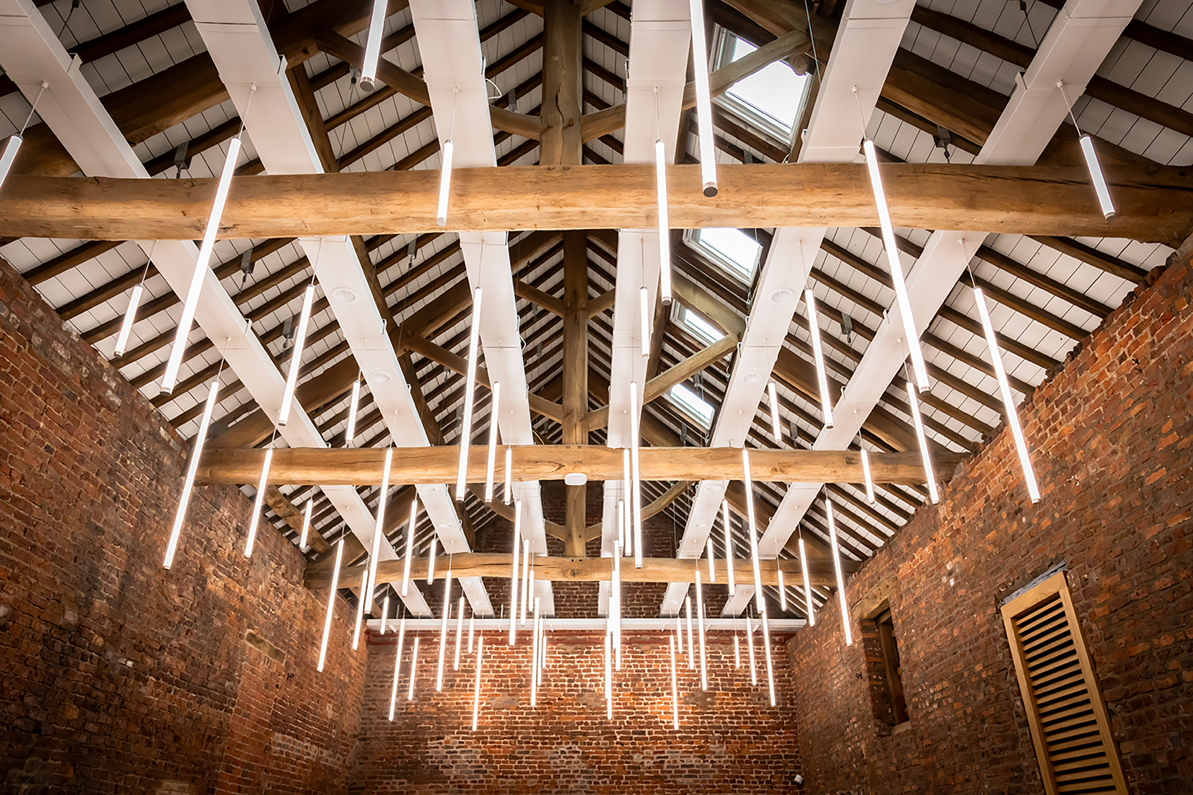 Worden Hall Barn Ceiling
